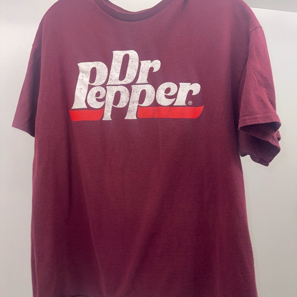Dr Pepper Women's Maroon Short Sleeve Tee